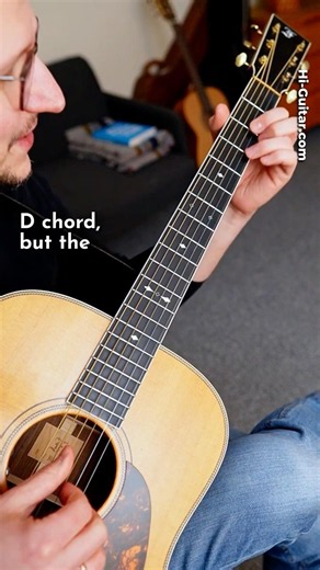 Turn Your D Shape Into A Movable Chord Up The Neck