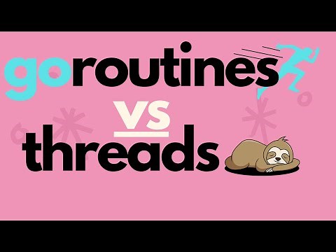 Go Routines vs Threads | Why are goroutines blazingly fast