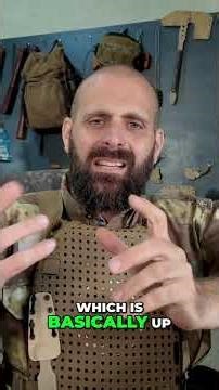 Body Armor Explained: Stop AR500 Steel Plates Now! #shorts