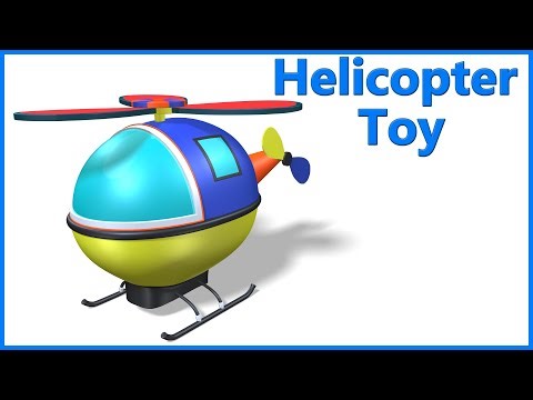 Helicopter Videos for Kids & Children | Chopper Flying Transportation Toddler Fun Learning Video