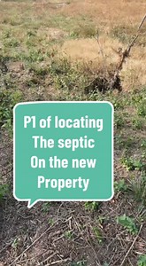 14K views · 516 reactions | Part 1 of locating the septic tank on the new property #septic #newproperty #homestead #homesteading #homesteadinglife #homesteader | London's Priorities | Facebook