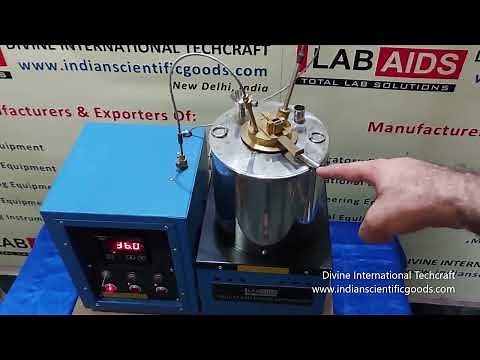 Abel's Flash Point Apparatus or Closed Cup Flash Point Tester