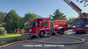 APPLE VALLEY, MN: Around 6:54 PM, Apple Valley Fire and Burnsville medics were called to a reported working structure fire in a townhome in the 15000 block of Flower Way. It sounds like crews were able to quickly get the fire knocked down. A neighbor reportedly broke out the sliding door for this home and helped save a dog still stuck in thr residence. The dog was brought to a local animal hospital for further evaluation. It sounds like the person who rescued the dog might have sustained some mi