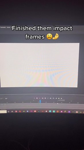 Impact Frames in Sword Fight Animation