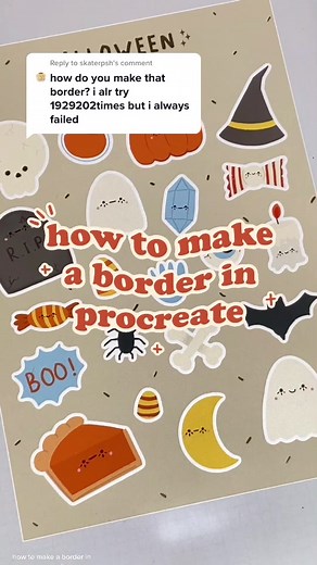 Procreate Tips: Painting, Duplicating, and Creating Borders