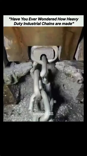knowverse🧠 on Instagram: "Chains are linked series of metal rings or loops that are connected to form a flexible, strong line.🛑 They are used in countless applications, from lifting heavy objects with cranes to securing bicycles or anchoring boats. The strength of a chain depends on the material (usually steel or alloy), the thickness of the links, and the way the links are shaped and welded. Chains can be roller chains for machinery, anchor chains for ships, or decorative chains in jewelry. T