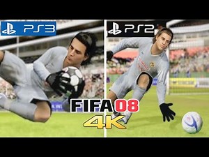 FIFA 08 PS3 Vs PS2 Comparison