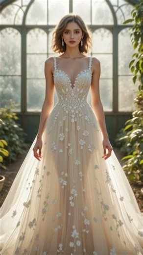 Lace & Light – Romantic Wedding Dresses Outdoors #maisonvervelle #weddingdress #gownandglow