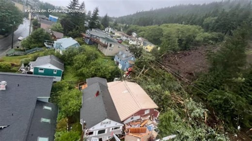Evacuations ordered in deadly landslide in Alaska