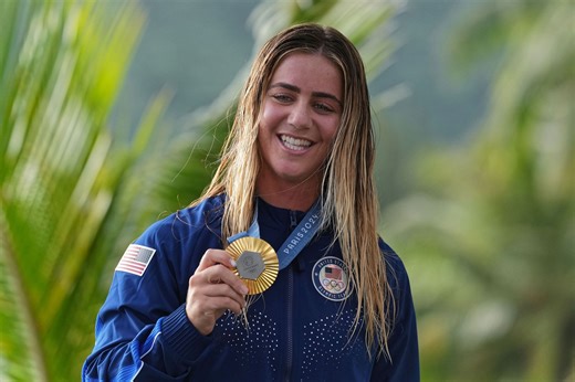 Who is Caroline Marks? All about the American surfer who continued US tradition by winning  the gold medal at the Paris Olympics