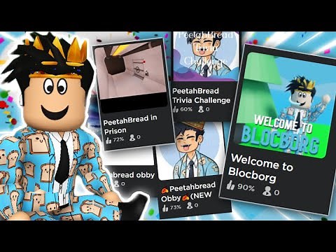 THESE ROBLOX FANMADE PEETAHBREAD GAMES ARE A BIT WILD... i'm in prison