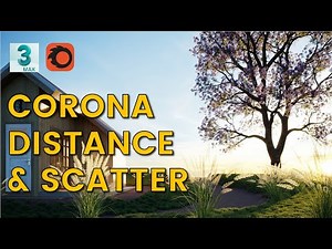 Corona Distance Map And Corona Scatter Tutorial Scence | Eris Graphic