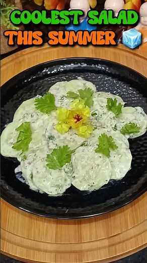 Cucumber Salad That Hits Different!! | Healthy, Tasty, 2-minute Salad Hack | #shorts #salad #health