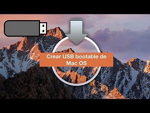 Como crear USB booteable De Mac OS High Sierra facil y rapido (En Español) 2017