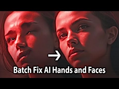 Auto-Fix AI-Generated Face & Hand Glitches | ComfyUI Guide