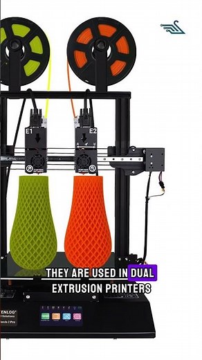 Support materials like PVA and HIPS dissolve in water or limonene #3dprinting #filament #shorts