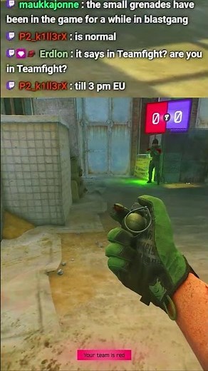 New V40 Golf Ball Grenade & Fast Smoke Nades in Arena