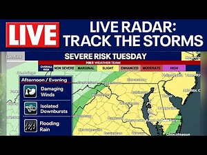 LIVE RADAR: Severe thunderstorms move through D.C. area | FOX 5 DC