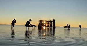 Il presepe sull’acqua di Burano