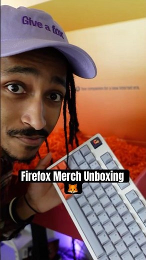 Firefox Sent Me a MYSTERY Box - What's Inside?! 🦊