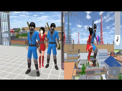 NPC Comparison | SAKURA School Simulator Vs Anime School Girl Dating Sim#youtubeshorts