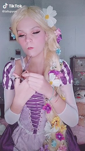 Rapunzel Tied Up Cosplay | Disney Princess #FYP