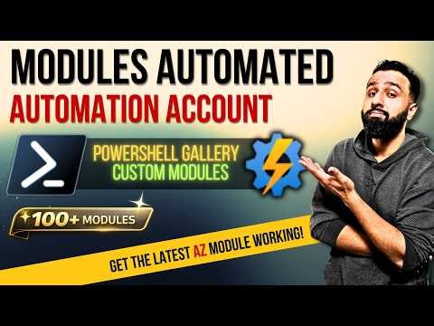 Automating Azure Automation Modules with PowerShell