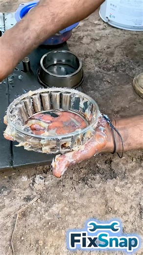 Smooth Greasing Process 💥 | Mechanical Maintenance #shorts