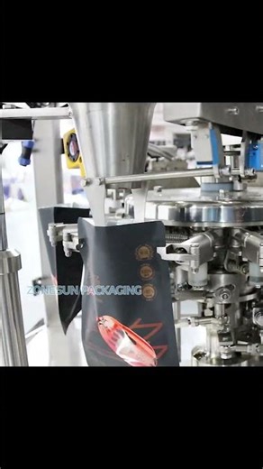 Rotary Pouch Filling And Sealing Machine | For Food Packaging