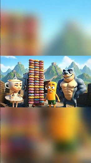 "They BUILT a Wall of Donuts! 🍩🧱💥"