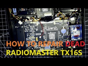 How To FIX DEAD RADIOMASTER and Troubleshoot TX16S | warranty Claim Process for RADIOMASTER
