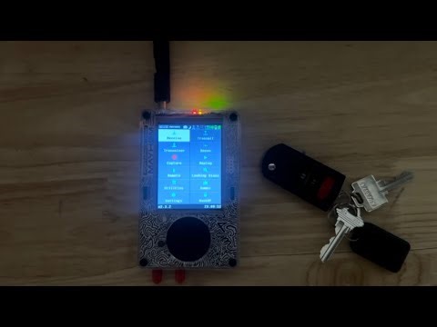 Unlocking car with car replay attack using HackRF