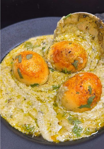 Afghani Anda Korma Recipe - Easy and Delicious