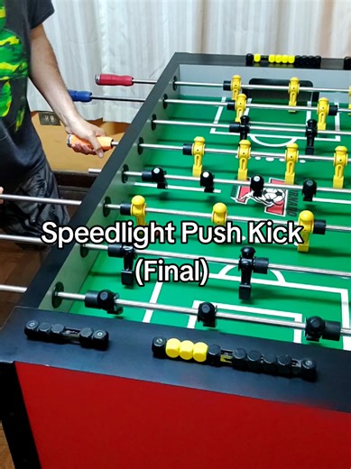 Mastering the Speedlight Push Kick Technique in Foosball