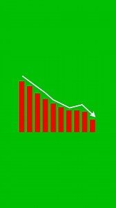 Graph Going Down Animation Decline Failure Stock Footage SBV-353614292 - Storyblocks
