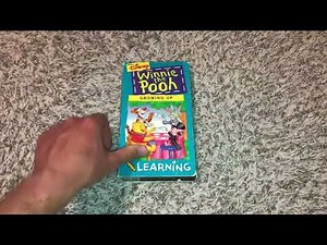 My Winnie The Pooh Learning VHS Collection (Redo)