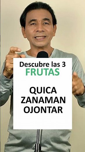 DO YOU LIKE FRUIT? Each word hides one, DISCOVER THEM in 10 seconds!