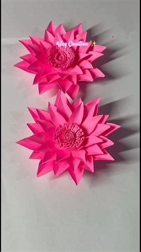Paper Flower Making Short #shorts #diy #papercraft @jaycreation2024