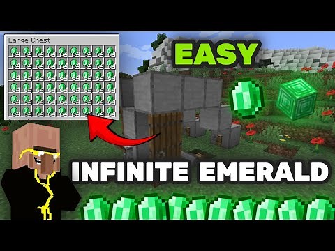 Minecraft BEST Emerald Farm 1.21+ [JAVA]