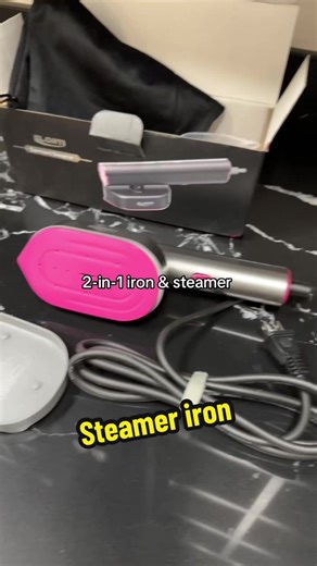Effortless Clothing Care with 2-in-1 Steamer Iron