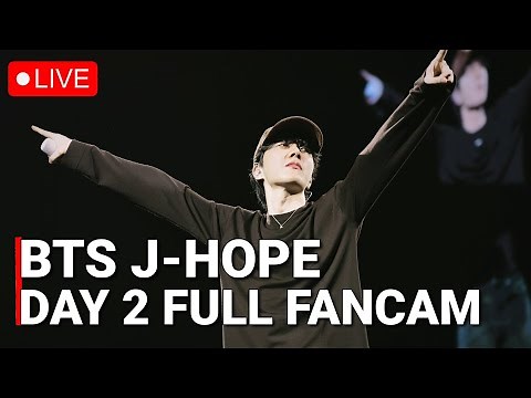 LIVE 🔴 BTS J-HOPE Live Concert Soundcheck FULL FANCAM 'Hope on the Stage Tour' 2025