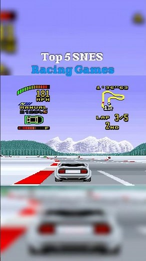 TOP 5 SNES Racing Games