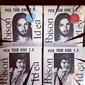 Poison Idea’s “Pick Your King” is in store & up for grabs in Clear & extremely limited edition Blue vinyl! Treat yourself to one of the greatest Punk albums of all time! Open till 6pm 🔥🎶☠️🎶🔥 @poison idea official #jackpotrecords #poisonidea #pickyourking #jackpotrecordslabel #bluevinyl #clearvinyl #punk | Jackpot Records