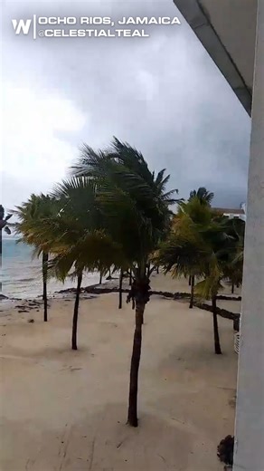 MELISSA: Preparations are underway across the island of Jamaica. Strong winds are already sweeping through the North side of the island, where these videos were taken. We're covering Hurricane Melissa every step of the way. READ MORE: https://www.weathernationtv.com/news/next-wave-in-the-atlantic-to-watch | WeatherNation