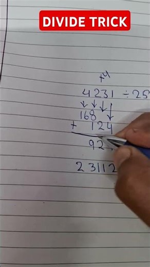 divided trick//short Trick of maths//education Shorts