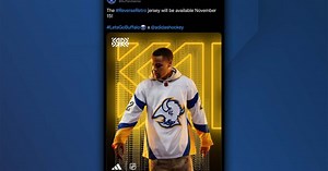 Buffalo Sabres alternate jersey to feature blue and gold 'goathead' logo