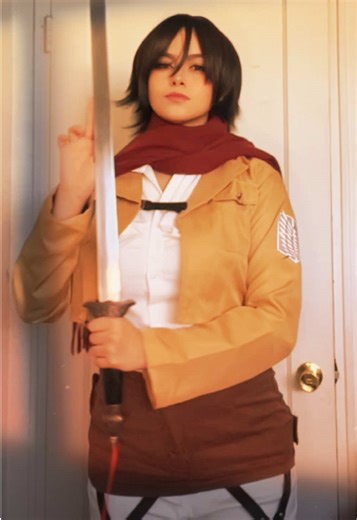 Way too many fckn bad days #mikasa #attackontitan #aot #cosplay #fypシ