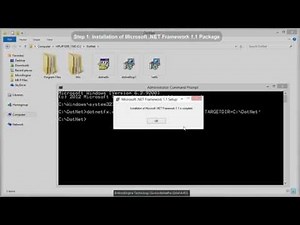 Microsoft .NET Framework 1.1 Installation Guide