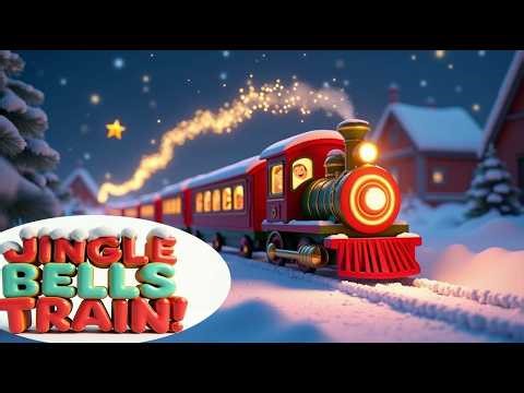 🎄 Jingle Bells Train Ride 🚂 | Fun Christmas Song for Kids | WonderTunes Kids