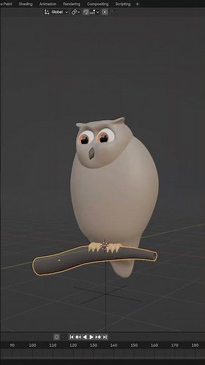 Wie man eine stimmungsvolle 3D Szene in Blender illustriert - Tobi erklärt #blender #shorts #3d